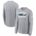 Футболка с длинным рукавом Philadelphia Eagles Nike 2022 NFC Champions Locker Room Trophy Collection - Gray