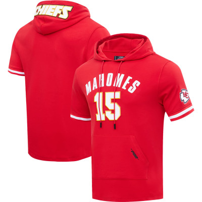 Футболка с капюшоном Patrick Mahomes Kansas City Chiefs Pro Standard - Red