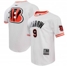 Футболка Joe Burrow Cincinnati Bengals Pro Standard Player Name & Number Mesh - White