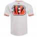 Футболка Joe Burrow Cincinnati Bengals Pro Standard Player Name & Number Mesh - White