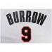 Футболка Joe Burrow Cincinnati Bengals Pro Standard Player Name & Number Mesh - White