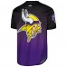 Футболка Justin Jefferson Minnesota Vikings Pro Standard Player Name & Number Ombre Mesh - Purple