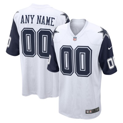 Именная игровая джерси Dallas Cowboys Nike Alternate Game - White