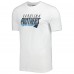 Пижама футболка + шорты Carolina Panthers Concepts Sport Downfield - Charcoal/White