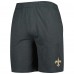 Пижама футболка и шорты New Orleans Saints Concepts Sport Charcoal/White Downfield 