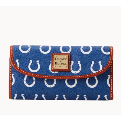 Клатч Indianapolis Colts Dooney & Bourke Womens Team Color Continental