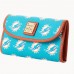 WoMiami Dolphins Dooney & Bourke Team Color Continental Clutch
