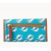 WoMiami Dolphins Dooney & Bourke Team Color Continental Clutch