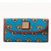 WoJacksonville Jaguars Dooney & Bourke Team Color Continental Clutch WoJacksonville Jaguars Dooney & Bourke Team Color Continental Clutch