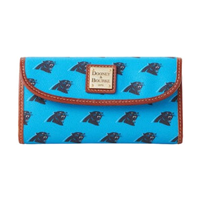 Клатч Carolina Panthers Dooney & Bourke Womens Team Color Continental