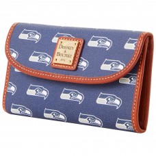 Клатч Seattle Seahawks Dooney & Bourke Womens Team Color Continental