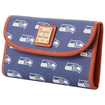 Клатч Seattle Seahawks Dooney & Bourke Womens Team Color Continental