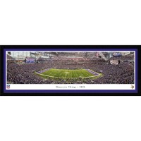 Minnesota Vikings 15 x 41.5 SKOL Single Mat Select Frame Panoramic