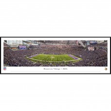 Minnesota Vikings 13.75 x 40.25 SKOL Standard Frame Panoramic