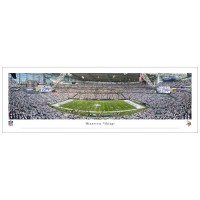 Minnesota Vikings 13.5 x 40 Whiteout Game Unframed Panoramic