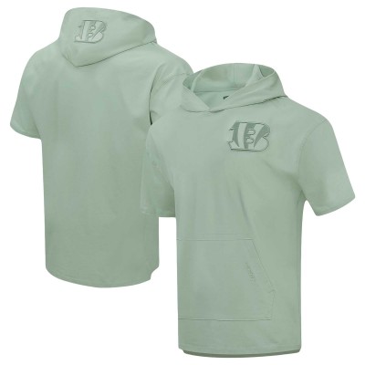 Толстовка Cincinnati Bengals Pro Standard Neutrals Short Sleeve - Light Green