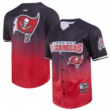 Рубашка с коротким рукавом Tampa Bay Buccaneers Pro Standard Ombre Mesh - Black/Red