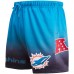 Шорты Miami Dolphins Pro Standard Ombre Mesh - Black/Aqua