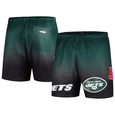 Шорты New York Jets Pro Standard Ombre Mesh - Black/Green