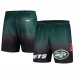 Шорты New York Jets Pro Standard Ombre Mesh - Black/Green