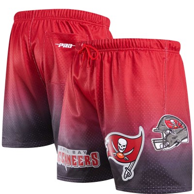 Шорты Tampa Bay Buccaneers Pro Standard Ombre Mesh - Black/Red
