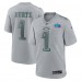 Игровая джерси Jalen Hurts Philadelphia Eagles Nike Super Bowl LVII Patch Atmosphere Fashion - Gray