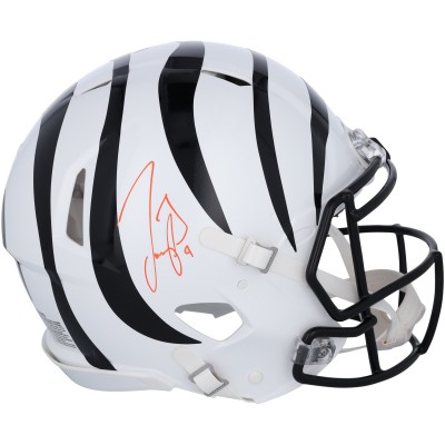 Joe Burrow Cincinnati Bengals Autographed Fanatics Authentic 2022 Alternate Riddell Speed Authentic Helmet