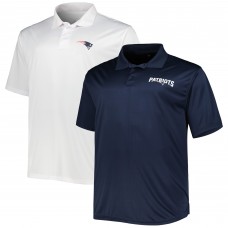Две поло New England Patriots Solid - Navy/White