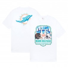 Miami Dolphins OVO White Helmet Logo T-Shirt