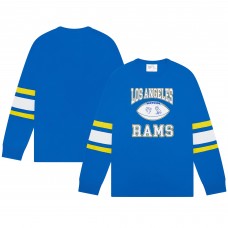 Los Angeles Rams OVO Long Sleeve T-Shirt - Royal Los Angeles Rams OVO Long Sleeve T-Shirt - Royal