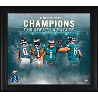 Philadelphia Eagles Fanatics Authentic Framed 15 x 17 2022 NFC Champions Collage