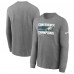 Футболка с длинным рукавом Philadelphia Eagles Nike 2022 NFC Champions Locker Room Trophy Collection - Charcoal Футболка с длинным рукавом Philadelphia Eagles Nike 2022 NFC Champions Locker Room Trophy Collection - Charcoal