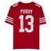 Brock Purdy San Francisco 49ers Autographed Fanatics Authentic Nike Scarlet Limited Jersey