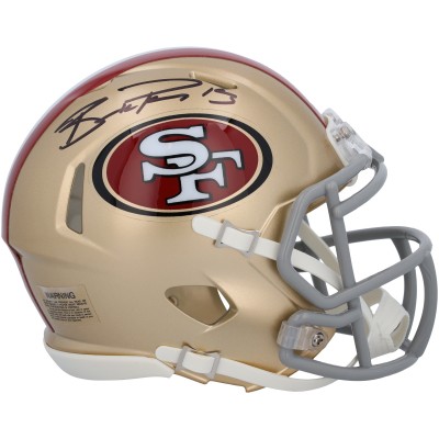 Brock Purdy San Francisco 49ers Autographed Fanatics Authentic Riddell Speed Mini Helmet