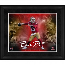 Brock Purdy San Francisco 49ers Fanatics Authentic Framed 16 x 20 Stars of the Game Collage - Facsimile Signature