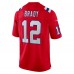 Игровая джерси Tom Brady New England Patriots Nike Retired - Red