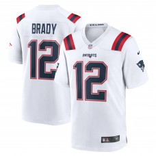 Игровая джерси Tom Brady New England Patriots Nike Retired - White