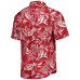 Arizona Cardinals Tommy Bahama Cardinal Aqua Lush Full-Button Shirt