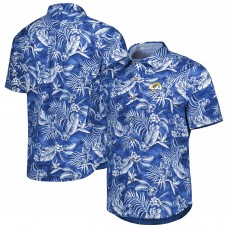 Рубашка с коротким рукавом Los Angeles Rams Tommy Bahama Aqua Lush - Royal