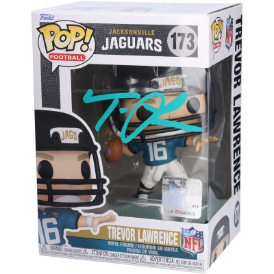 Trevor Lawrence Jacksonville Jaguars Autographed Fanatics Authentic #173 Funko Pop!