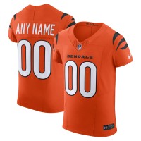 Именная джерси Cincinnati Bengals Nike Orange Alternate Vapor F.U.S.E. Elite