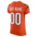 Именная джерси Cincinnati Bengals Nike Orange Alternate Vapor F.U.S.E. Elite