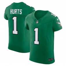 Игровая джерси Jalen Hurts Philadelphia Eagles Nike 2nd Alternate Vapor F.U.S.E. Elite - Kelly Green