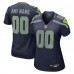 Именная джерси Женская Seattle Seahawks Nike College Navy Game Именная джерси Женская Seattle Seahawks Nike College Navy Game