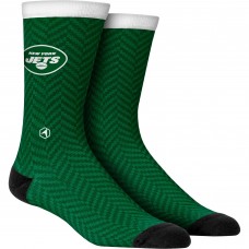 New York Jets Rock Em Socks Herringbone Dress Socks