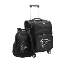 Atlanta Falcons MOJO Black Softside Carry-On & Backpack Set