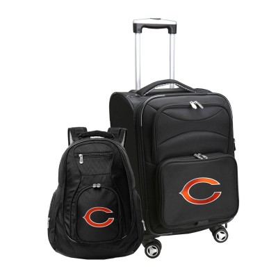 Чемодан и рюкзак Chicago Bears MOJO Softside - Black