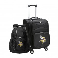 Minnesota Vikings MOJO Softside Carry-On & Backpack Set - Black