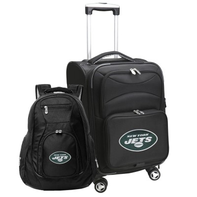 Чемодан и рюкзак New York Jets MOJO Softside - Black