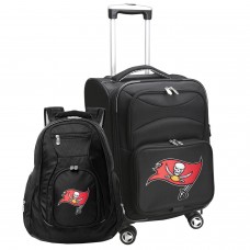 Tampa Bay Buccaneers MOJO Softside Carry-On & Backpack Set - Black